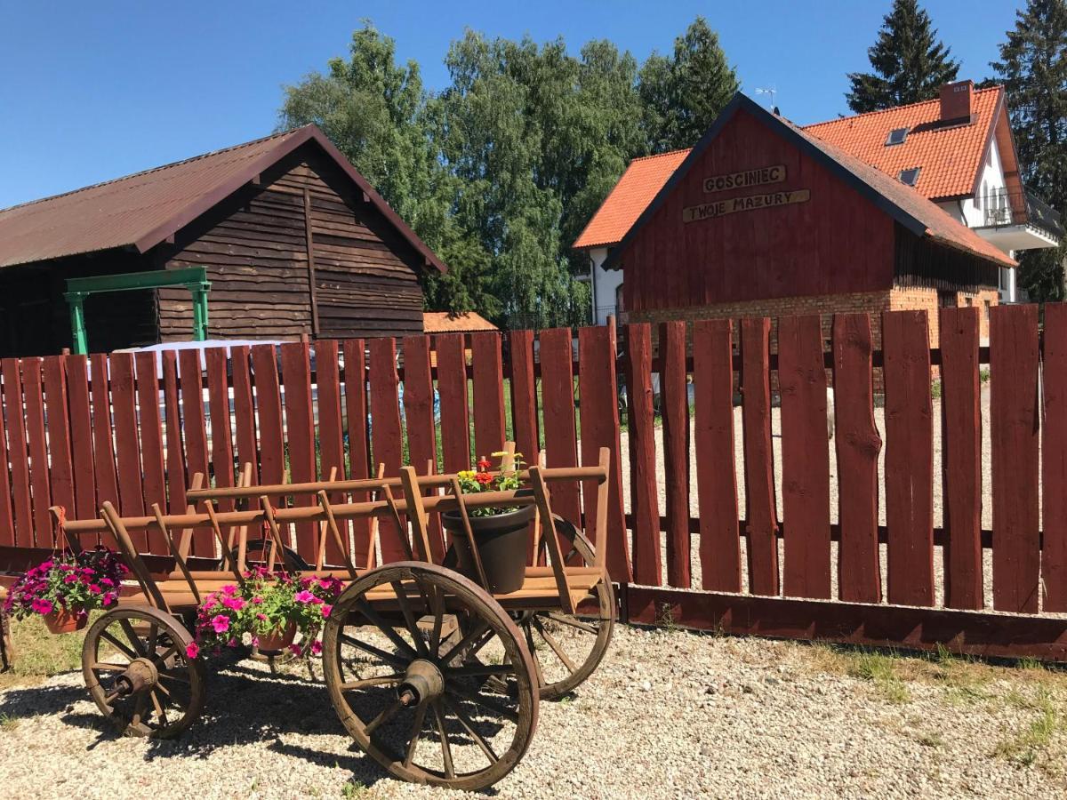 Gosciniec Twoje Mazury Nad Jeziorem Sniardwy Tuz Obok Plazy Nowe Guty Ngoại thất bức ảnh